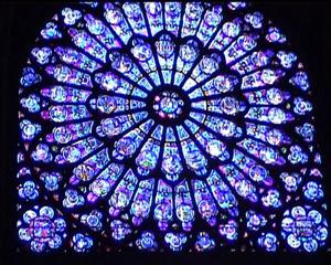 Gothic rose window 